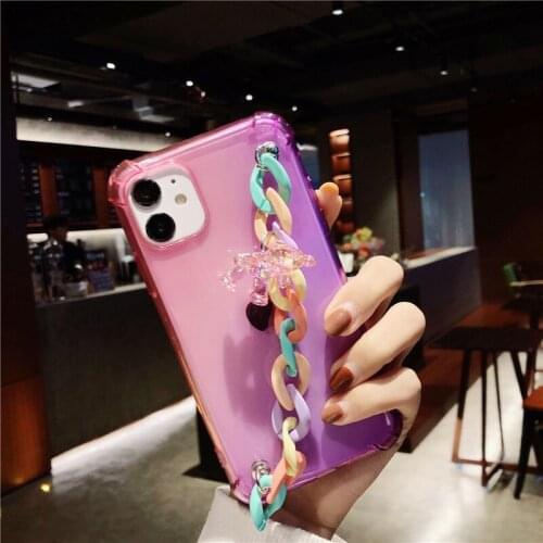 Clear TPU Crossbody Strap Phone Case For Xiaomi mi 9 9SE 8 Lite A2 Lanyard Necklace Shoulder Strap Case Redmi NOTE 7 8 GO 6 PRO