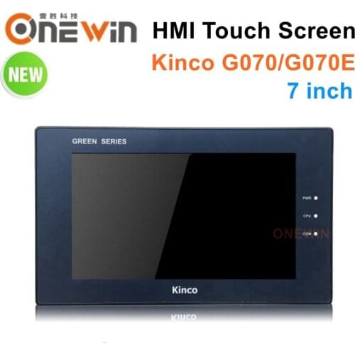 Kinco G070 G070E HMI Touch Screen 7 inch Ethernet 1 USB Host new Human Machine Interface upgrade from MT4414T MT4414TE