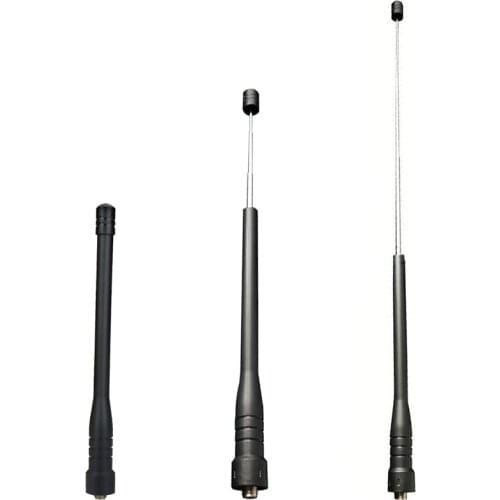 Universal SMA Female Dual Wide Band Flexible Antenna Walkie Talkie Telescopic Rod High Gain Antenna For Baofeng 888s