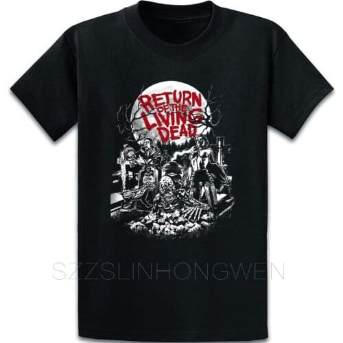 Return Of The Living Dead Fan T Shirt Funny Summer Pictures Trend Printing Crew Neck Famous Cotton Shirt