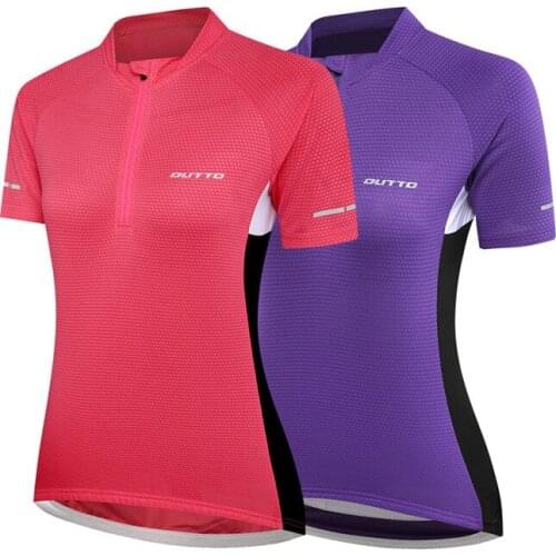 WomenS Cycling Short Sport Sleeved Jersey Moisture Wicking Breathable Thin Style