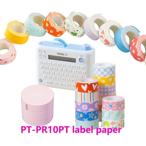 Aive Compatible for brother P-Touch Candy label tape compatible model for PT-PR10BT 15mmx4m CF33-08 CF30-03 CF0-02 LR5C LR30