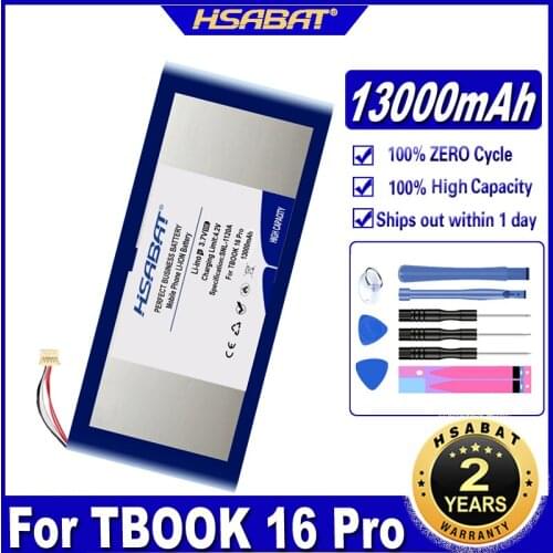 13000mAh for Teclast TBOOK 16 Pro 16 Power 12 Pro T16 Tablet Battery / TBOOK 11 ID: E5A3 ID: E5A6 ID: E5A7 ID:E5C8 Batteries