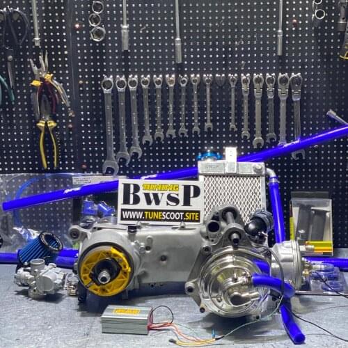 JOG Engine 110cc Full Complete Racing Set Big Bore Cylinder Kit Crankshaft Long Stroke 3mm Tuning Parts Jog50 Jog90 By BWSP