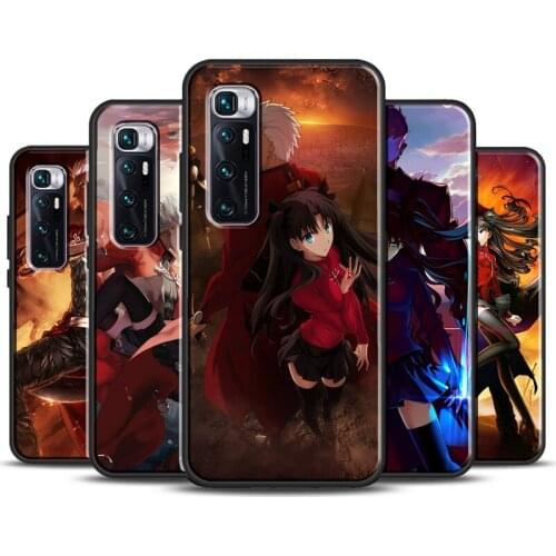 Archer Rin Fate Stay Night Case For Xiaomi Mi Note 10 Lite Mi 9T 10T Pro Mi 11 Ultra Cover For POCO X3 Pro F3 M3 Pro