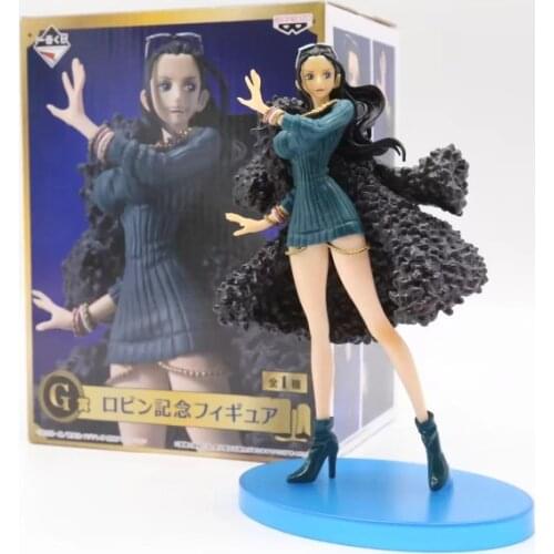 One Piece Nico Robin Action Figure G 20th Anniversary Straw Hat Pirates Nico Robin PVC figure Toy Anime 18CM