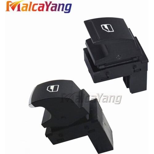 Red Light Chrome Electric Power Window Control Button Switch For V-W for Skoda Fabia Octavia Superb 5J0959855