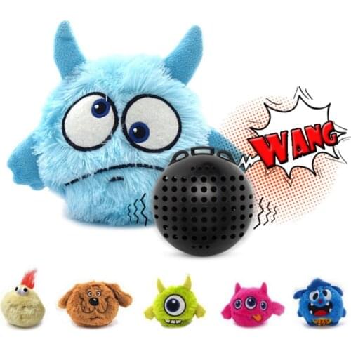 Ball Toys Puppy Automatic Electronic Shake Crazy Dog Toy Plush Giggle Dog Toys Exercise Entertainment Interactive Bird