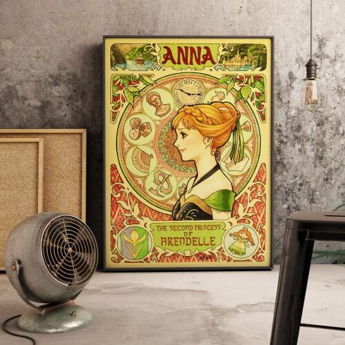 Japanese Anime Hayao Miyazaki Spirited Away Poster Nursery Kids Room Decor Retro Wal Art Decor living Quality Canvas Painting