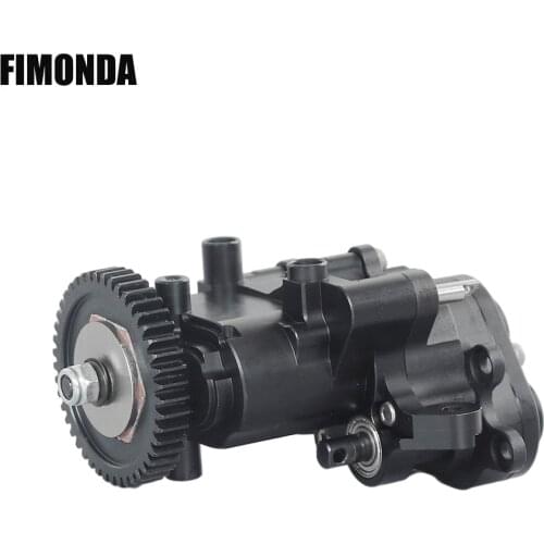 Metal 2 Speed Transmission Gearbox with Internal Gears Set for 1/10 RC Crawler Traxxas TRX6 TRX4 2021 Ford Bronco Blazer Sport