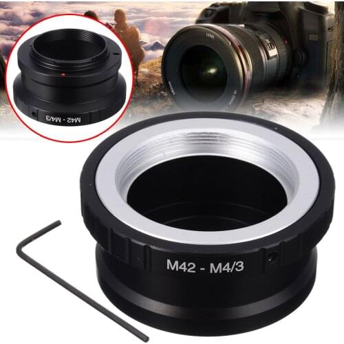 New Arrival 1PC High Quality Lens Adapter M42 Lens To An Micro 4/3 M4/3 MFT For Oly-mpus Pa-nasonic Pen Lumix G