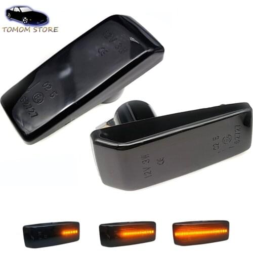 Sequential Blinker LED Turn Signal Dynamic Lights For Mercedes-Benz W201 W202 W124 W140 R129 SL-Class