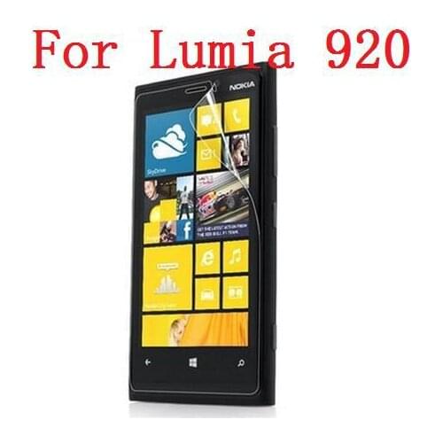 High Clear Screen Protector For Nokia Lumia 920 Clear Crystal Cover Film +Cleaning Cloth + Free Shipping