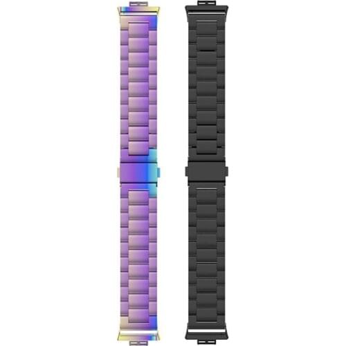 Stainless Steel Strap for Huawei Watch Fit Fitness Smart Watch Metal Connector Replacement Wrist Band Bracelet