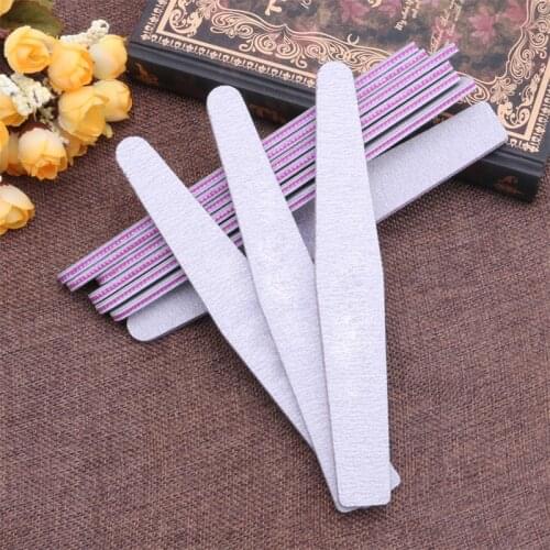Nail Art Sanding Buffer Buffing Tips Manicure Acrylic Gel File Tool 100/180 Grit Hot Sale