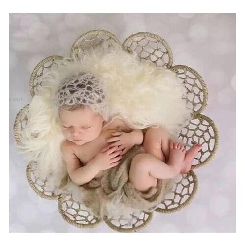 2020 New Newborn Posing Blanket Baby Shoot Studio Props Baby Poses Outdoor Newborn Photography Bucket at Sunset profesional bebe
