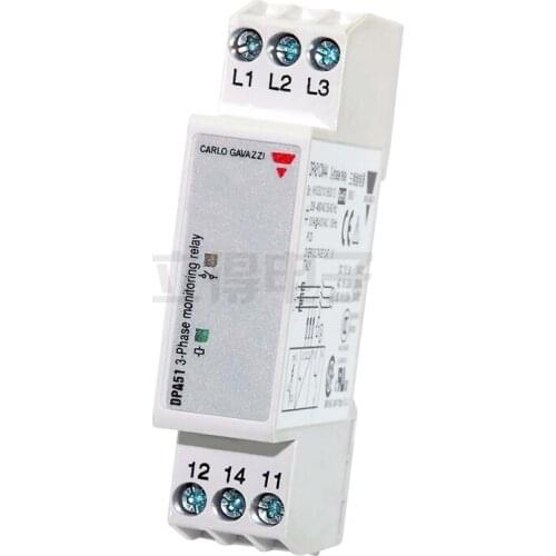 Dpa51cm44 three phase relay phase sequence relay power protection relay elevator air conditioner