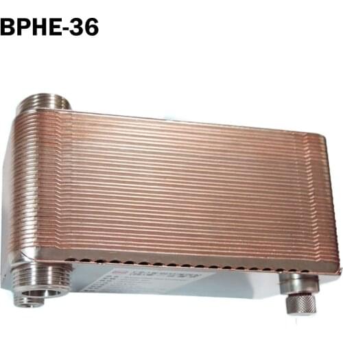High efficiency Brazed Plate Heat Exchanger 36 plates SUS304 Stainless Steel,small size heat exchanger