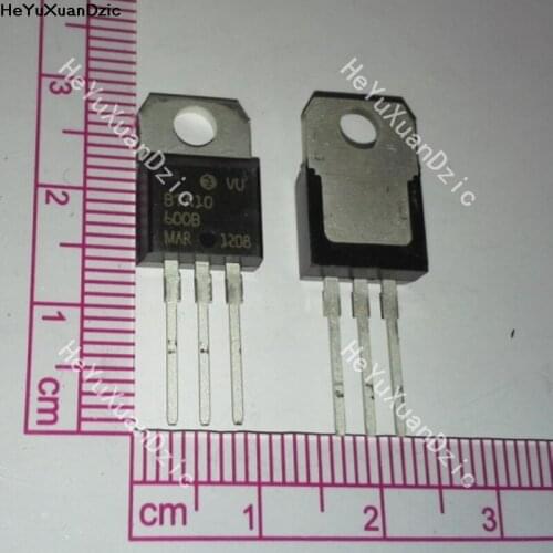 10Pcs/ lot BTA10-600B BTA10-600 BTA10 TO-220 Triac 10A 600V New Original Product