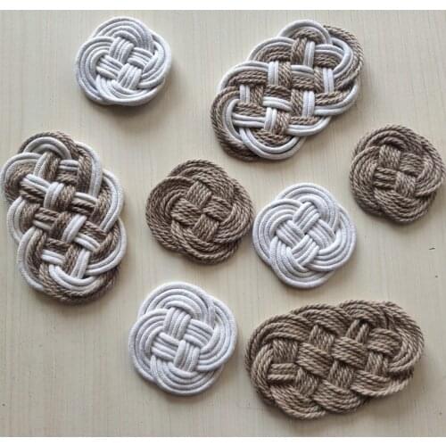 12x13cm 15x20cm 3pcs eco friendly handmade woven cup mat coast insulation bowl holder plate mat