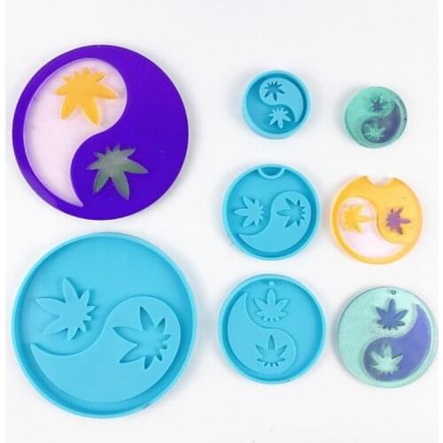 Fat Girl Earrings Epoxy Resin Mold Ear Pendant Silicone Mould DIY Crafts Jewelry Necklace Casting Tools