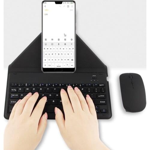 Bluetooth Keyboard For Huawei Nova 2i 2 3 3i 2A 3E 2plus nova2/3/3i Honor Y9 Y6 Prime Mobile phone Wireless keyboard stand Case