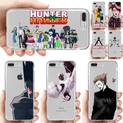 Japan Anime Hunter X hunter Hisoka Phone Case for iPhone 11 12Pro Mini max 8 7 6s Plus X xr se cases Soft silicone Fundas Cover