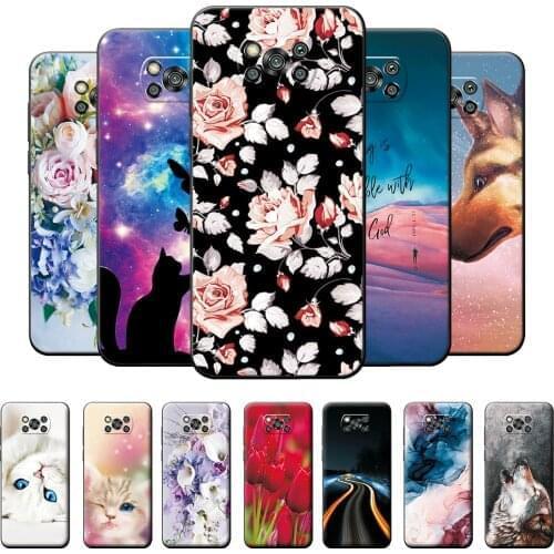 Case For Xiaomi Poco X3 NFC Case Xiaomi Poco X3 Pro TPU Fashion Cover For Xiaomi Poco X3 NFC Soft Silicone Phone Case Poco X3Pro