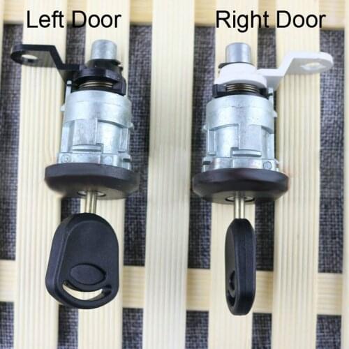 Car Door Lock Cylinder for Ford Mondeo Left Door Auto Lock Core for Right Door with keys