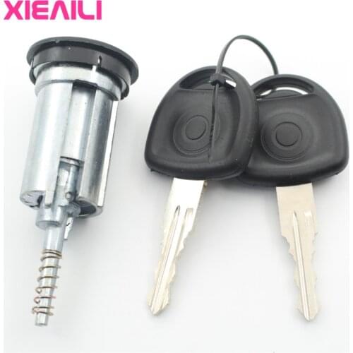 XIEAILI OEM Ignition Lock Cylinder Auto Door Lock Cylinder For Opel 01-04 Zafira With 2Pcs Key S244
