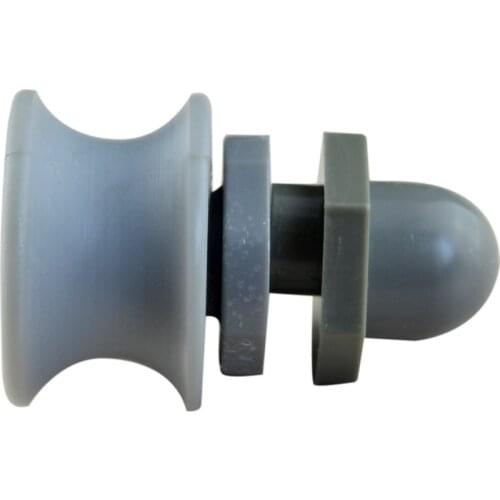 Shower room Eccentric pulley U grooved wheel roller runner for bathroom glass slide door nylon roller drum pulley