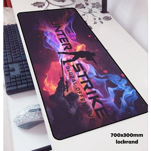 Cs go mouse pads 70x30cm pad to mouse notbook computer mousepad locked edge gaming mousepad gamer to laptop mouse mat