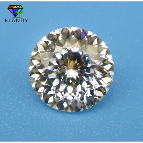Free Shipping 5mm 6.5mm 8mm 9mm Carat Round 100 faceted Cut GH D Color White Loose Moissanites Stone For Jewelry Making