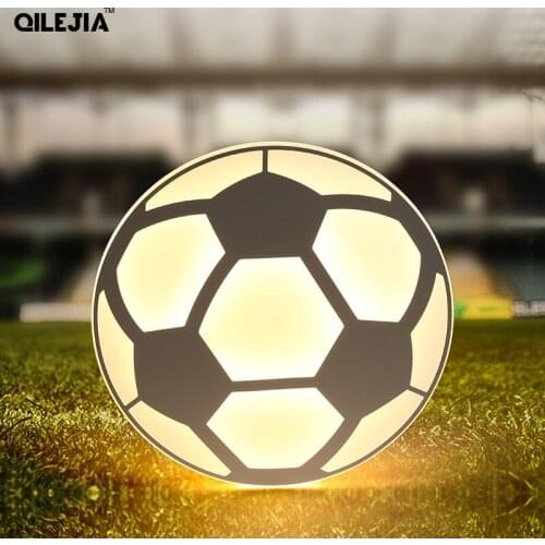 New Football LED Chandelier Lights For Bedroom Living Room Dining Study Modern Iron Acrylic Lamps Indoor Lighting Luminaire Deco