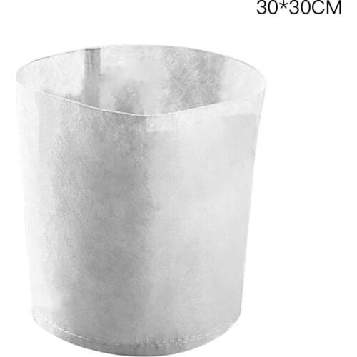 Plant Grow Bags Non-Woven Felt Garden Supply 20pcs 400pcs 20*20cm Biodegradable Nursery