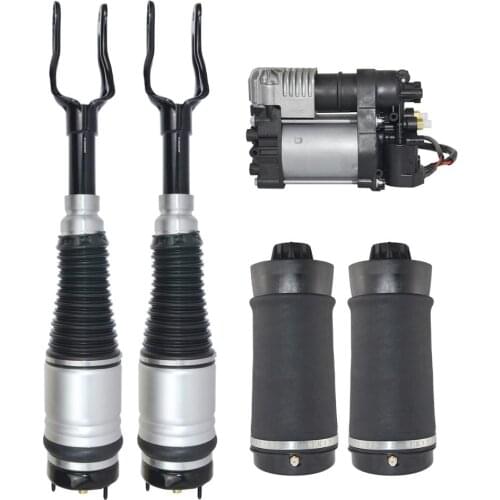 AP01 Front+Rear Sets AIR SUSPENSION STRUTS+COMPRESSOR For JEEP GRAND CHEROKEE 68041137AC 68041137AD 68041137AE 68041137AF