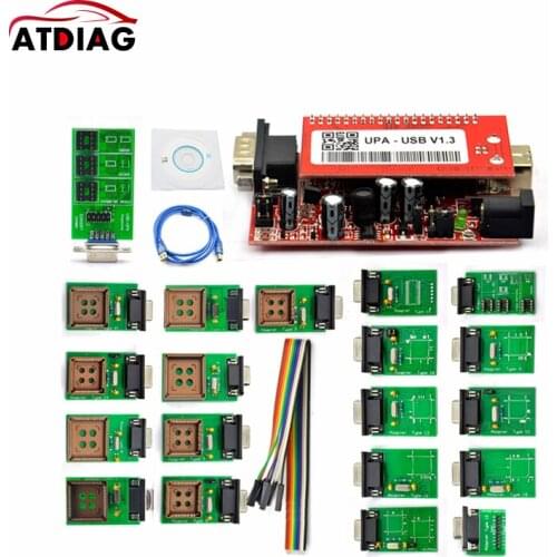 2021 High Quality UPA USB Programmer with full Adaptors upa usb programmer v1.3 auto Ecu Programmers upa USB programmer