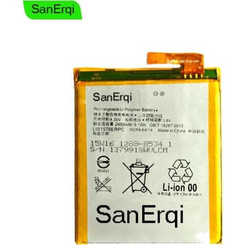 10pcs LIS1576ERPC Battery For Sony M4 Aqua E2303 E2363 E2333 E2353 E2312 E2306 High Quality 2400mAh bateria