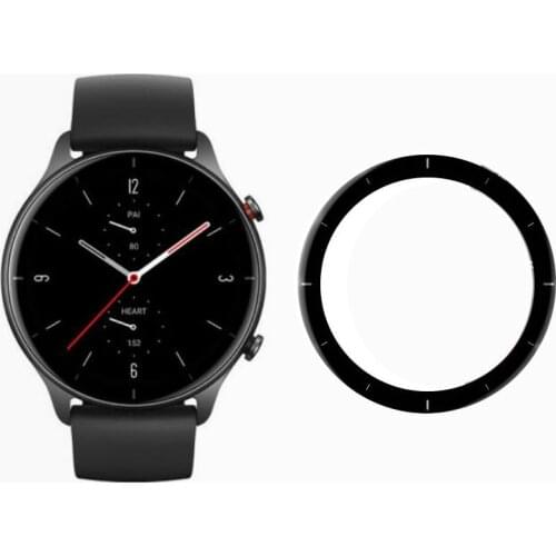 3D Curved Full Edge Soft Protective Film Cover Protection For Amazfit GTR2 E/GTR 2E Sport Watch Smartwatch Screen Protector Case
