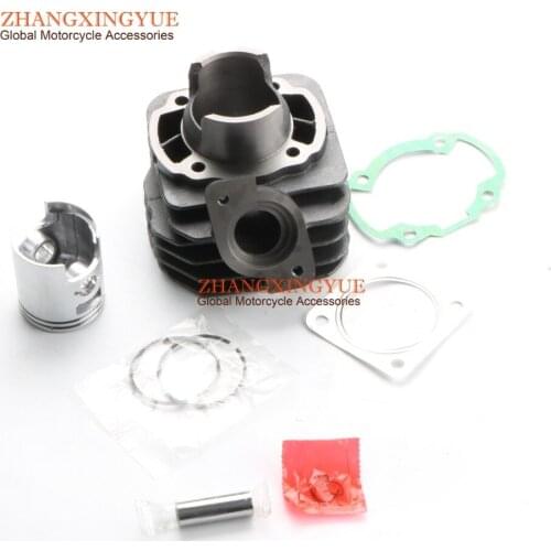 44mm 60cc Cylinder Kit HOND DIO 50 Large Cylinder Linz AF17 AF18 AF27 AF28 Piston pin 12mm