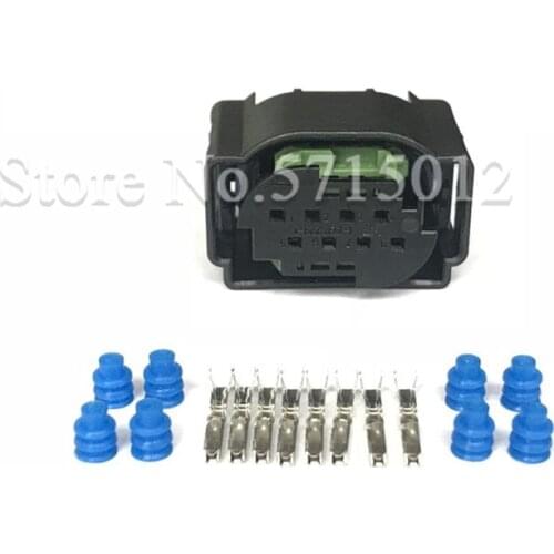 8 Hole 4F0 972 708/1-1418552-1/1-1534229-1 Car Automotive Reverse Sensor Plug For VW AUDI BENZ BMW