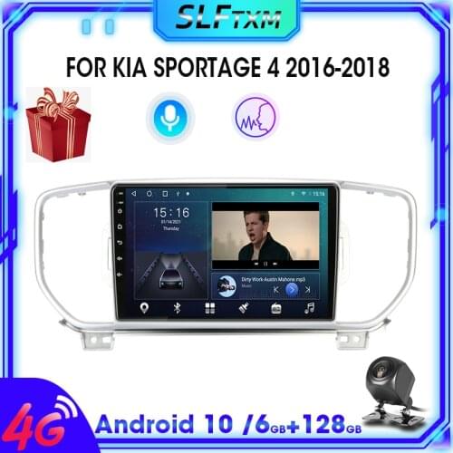 Develuck 2 din Android car Radio multimedia Player For KIA Sportage 4 2016 2017 2018 Auto 2din stereo DVD GPS Navigation 4G+64G
