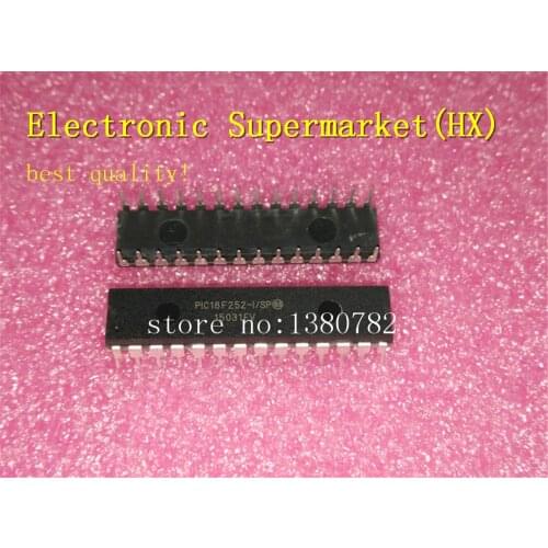 Free Shipping 50pcs/lots PIC18F252-I/SP PIC18F252 DIP-28 New original IC in stock