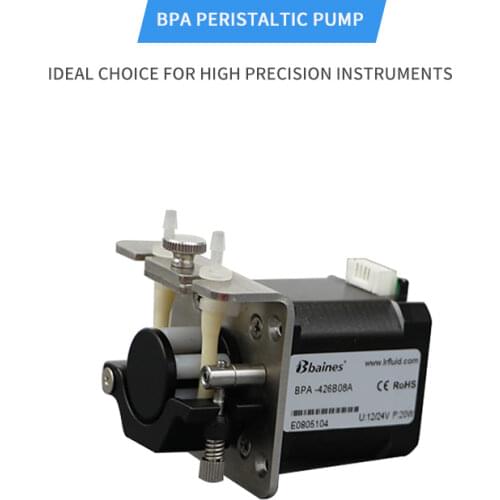 Baines BPA PeristalticPump High precision 24V /12V mini Dosing water pump With 42 Stepper Motor