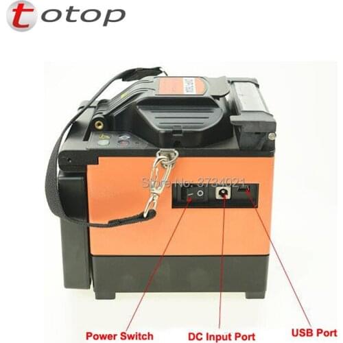 DVP-760 Fully Automatic Optical Fiber Fusion Splicer For FTTx FTTH Patch Cord With Fiber Optic Cleaver DVP760