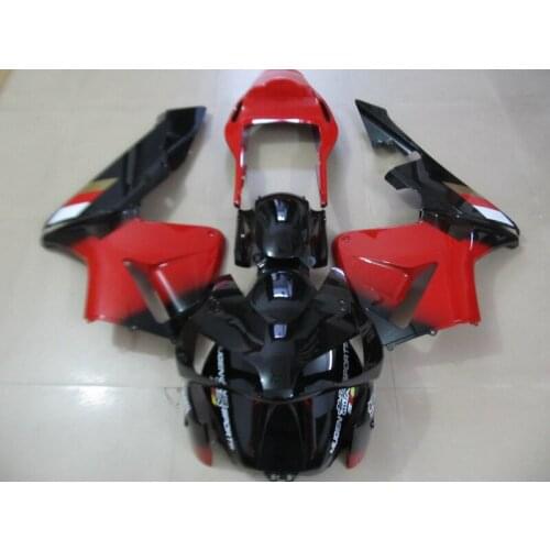 Injection mold ABS aftermarket fairing kit for Honda CBR600RR 2003 2004 black red fairings CBR600 RR 03 04 CF33