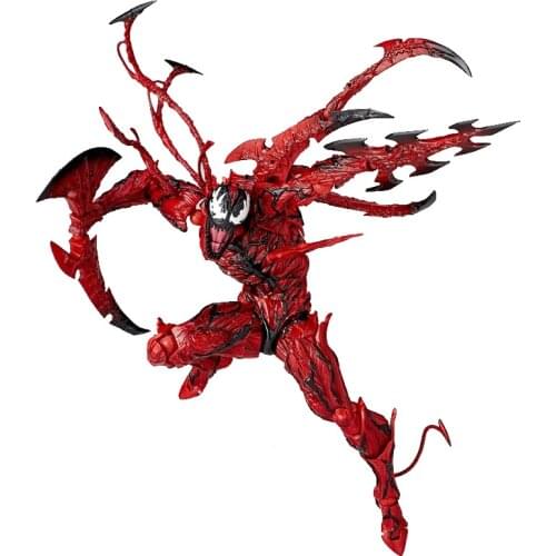 16cm Marvel Avengers Red Venom Carnage in Movie The Amazing Spider-Man Action Figure Joints Movable Collectible Model Toys Gift