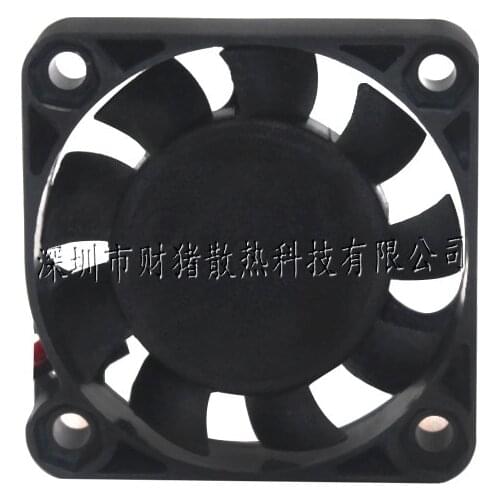 DC 4010 40x40x10mm transparent LED light emitting hydraulic 5v12v2v 5000RPM 0.05A mobile phone radiator cooling fan 2pin