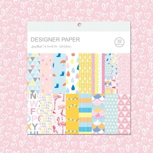 Lovedoki Creative Paper Papck Notebook Scrapbook Paper For Scrapbooking & Cardmaking Diy Planner Decoration Stationery Supplies