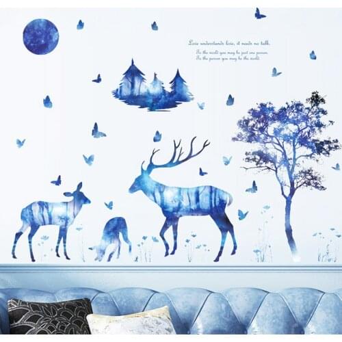 MATE BIRDS Wall Stickers Trees